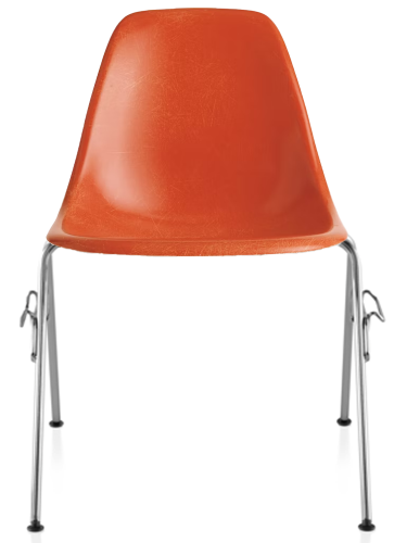 Eames Molded Fiberglass Stacking Chair
