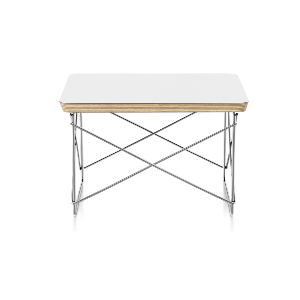 Eames Wire Base Low Table / White