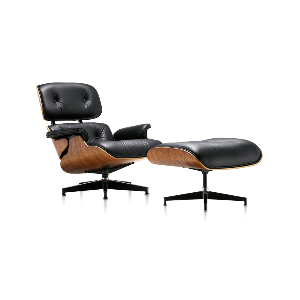 Eames Lounge Chair &amp; Ottoman / Walnut