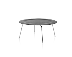 Eames Molded Plywood Coffee Table / Metal