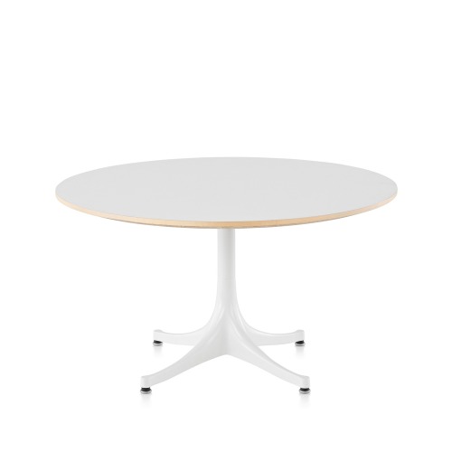 Nelson Pedestal Side Table , 5452